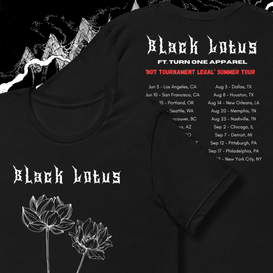 Black Lotus Heavy Metal Tee